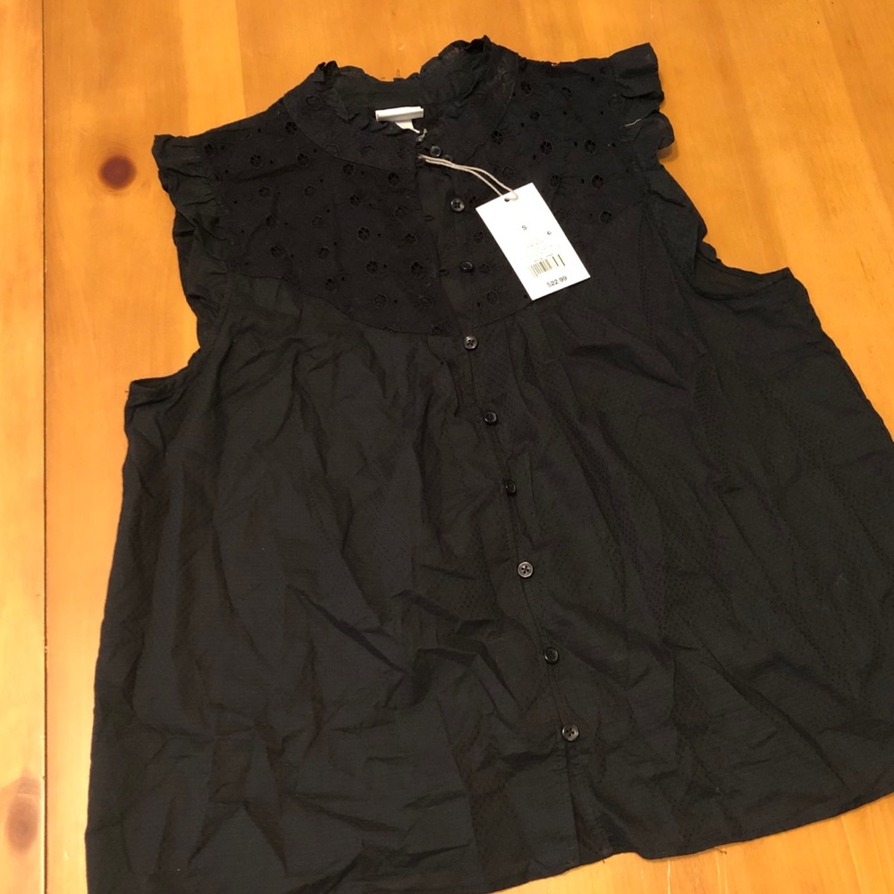 Black Sleeveless A New Day top brand new with tags